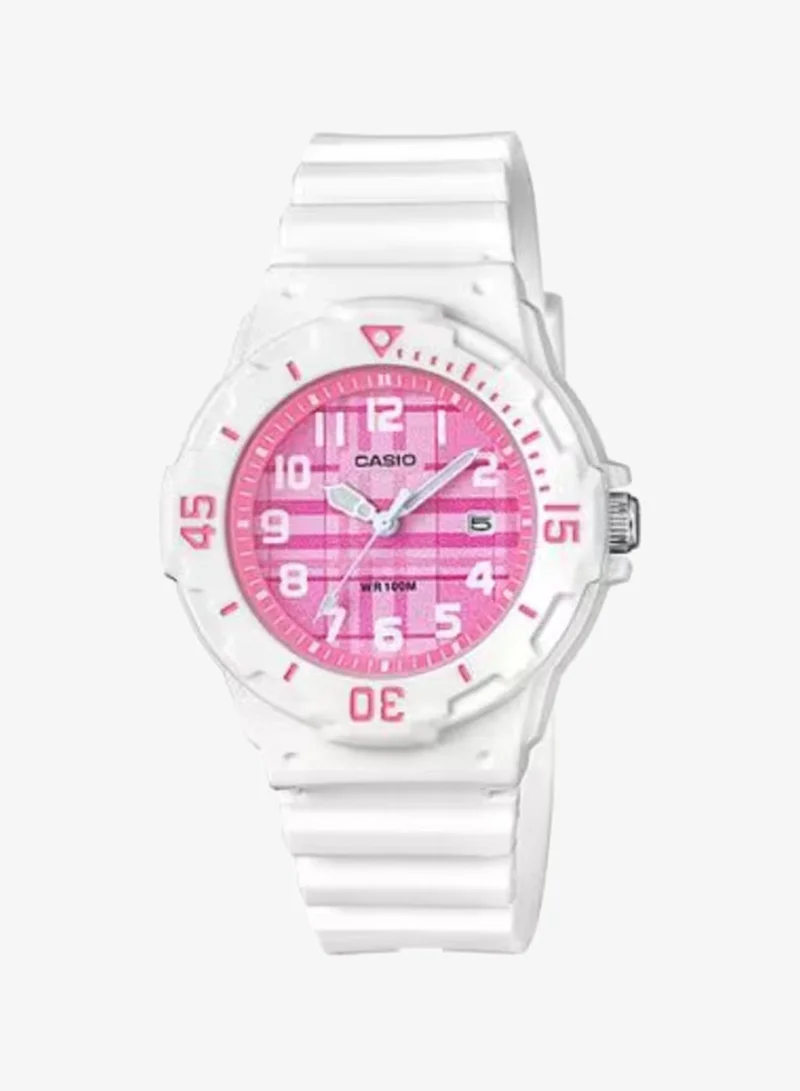 CASIO Women's Resin Analog Watch LRW-200H-4CVDF - 34.2 mm