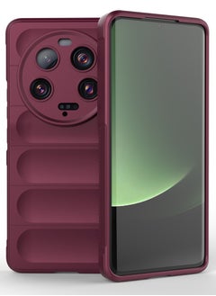 جولدن ماسك شاومى 13 التر (Xiaomi 13 Ultra) جراب ماجيك كيس كفر حماية للهاتف - (نبيتى)  - Image 2