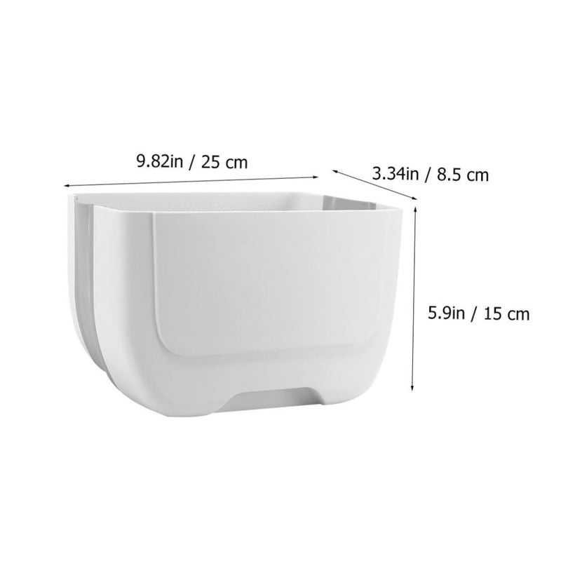 Wall Mounted Car Storage Box Plastic Detachable Lid Organizer For SUV Sedan - Image 3