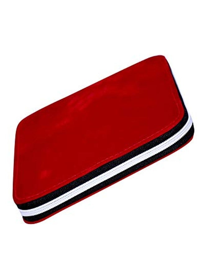 Box Queen Ideal Red Velvet 12 set earring or studs Big Jewellery Box For Women (Pack of 5) (Size 8 * 7) - Image 4