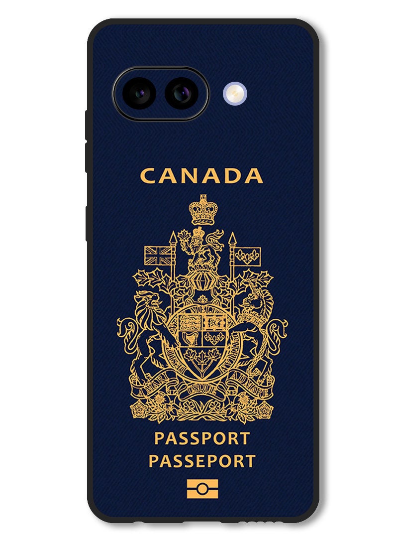 Theodor Case Compatible with Google Pixel 9A Protection Shockproof Bumper Cover Canada Passport - Image 1