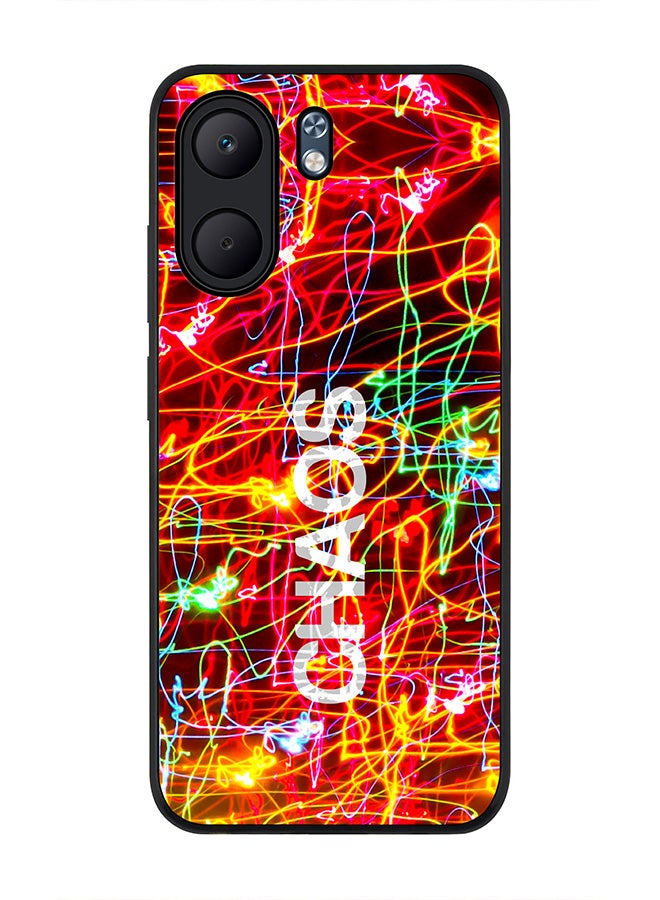 Stylizedd For Oppo A5x 5G / A5x 4G Case,Slim fit Camera Protection, Shockproof Thin Phone cover  - Chaos