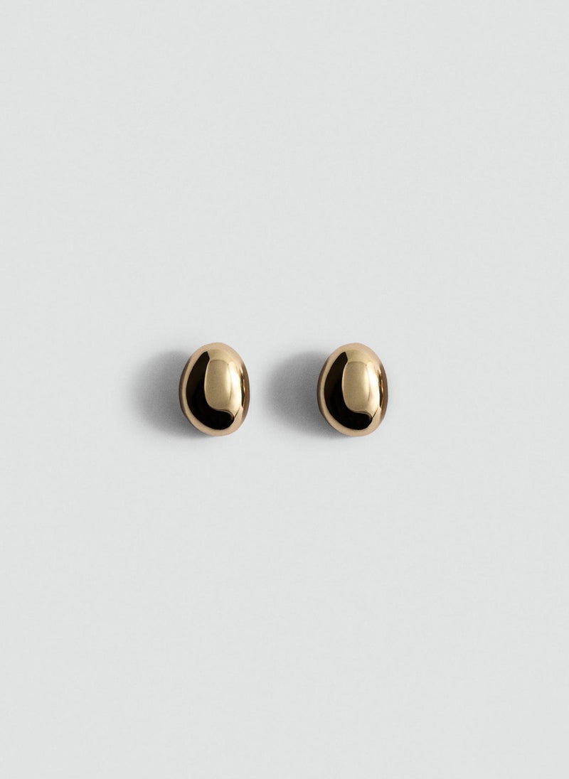 MANGO Round Volume Earrings  - Image 1