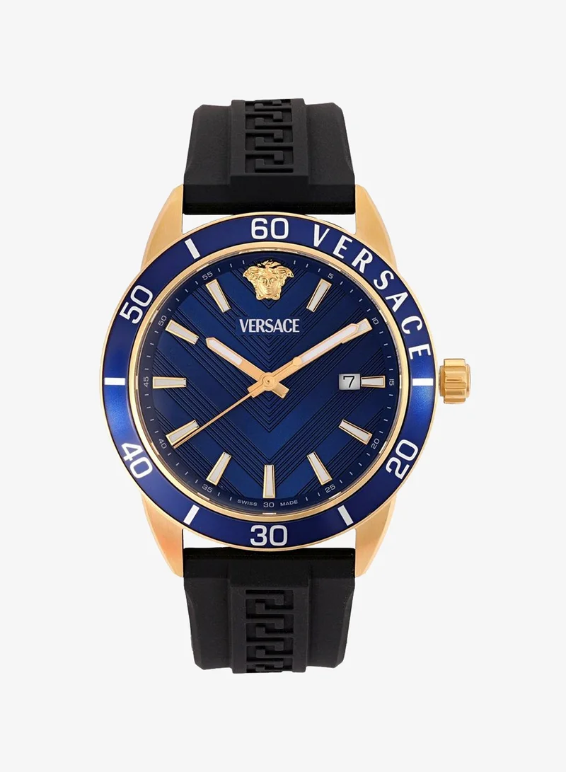 فيرزاتشي Greca Urban Quartz Blue Dial Watch