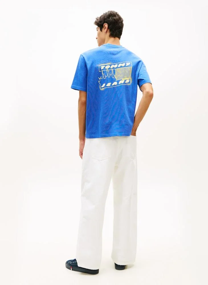 TOMMY JEANS 90s Back Bubble Logo Jersey T-Shirt