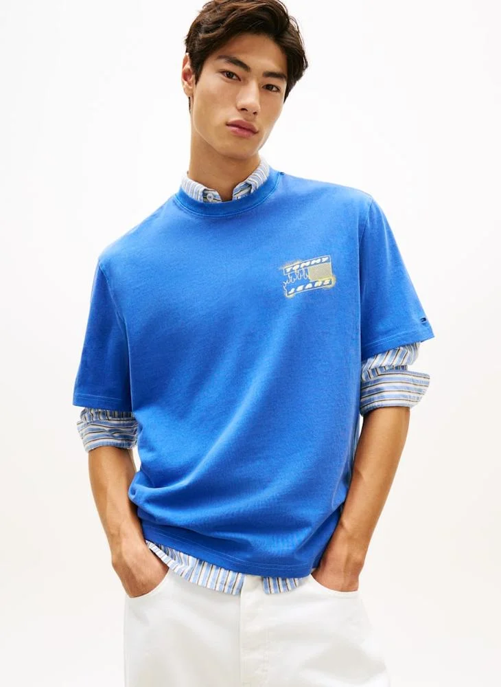 TOMMY JEANS 90s Back Bubble Logo Jersey T-Shirt