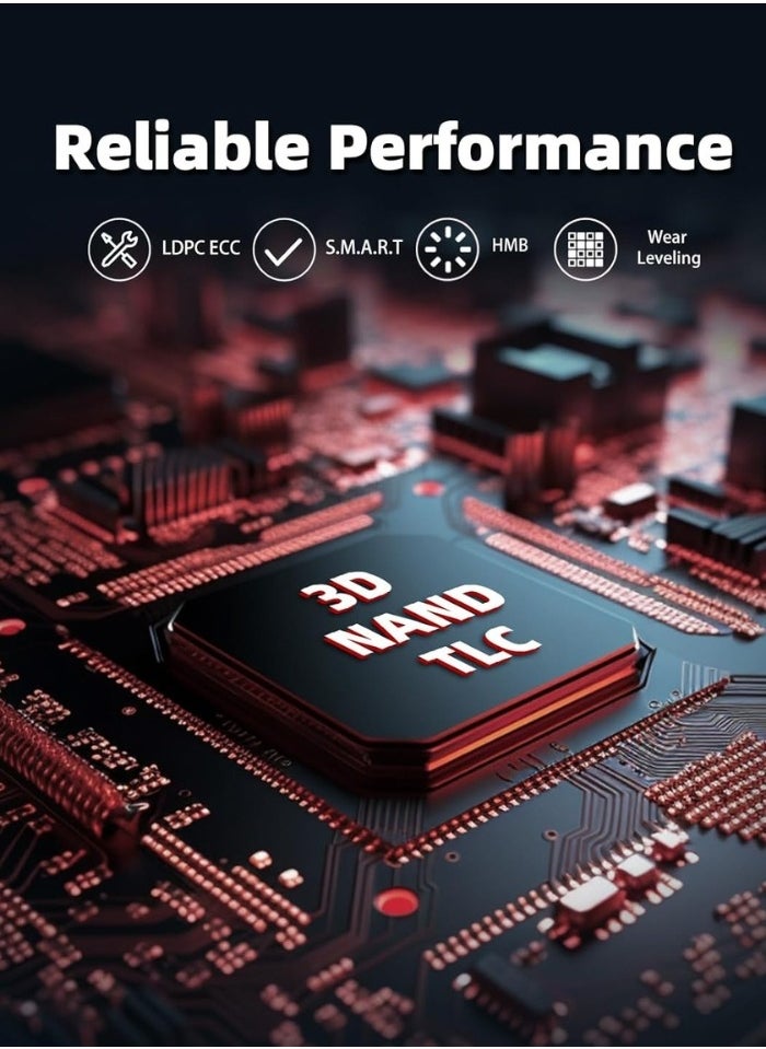 KingSpec - NX Series 256GB Internal Solid State Drive Gen3x4 NVMe M.2 SSD, Up to 3500MB/s, 3D NAND Flash M2 2280 for Desktop and Laptop PS5 XBOX - Image 1