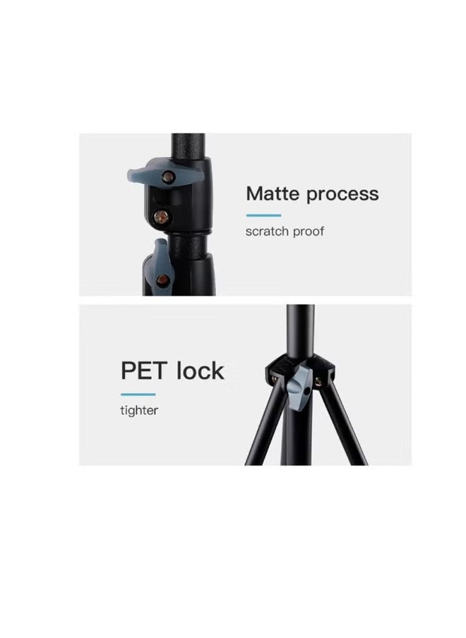 Professional Light Stand for Digital Cameras MT-75 , Durable and Adjustable Stand with Flexible Height , Lightweight Aluminum Construction for Heavy Duty Use , Ideal for Mounting Lights, Flashes, and Accessories in Indoor and Outdoor Shootings , Foldable Design for Easy Storage and Transport, Suitable for Studios and On the Go Photographers