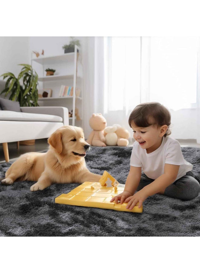 160x230cm Large Fluffy Area Rug,for Living Room & Bedroom,Machine Washable Non-Slip Carpet - Image 3