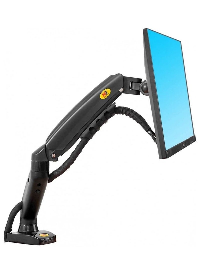 NB NORTH BAYOU - NB North Bayou Full Motion Swivel Arm Desktop Monitor Stand with Gas Spring for 17-30 inch Monitors (Within 4.4lbs to 20lbs) Computer Monitor Stand F80 - Image 1