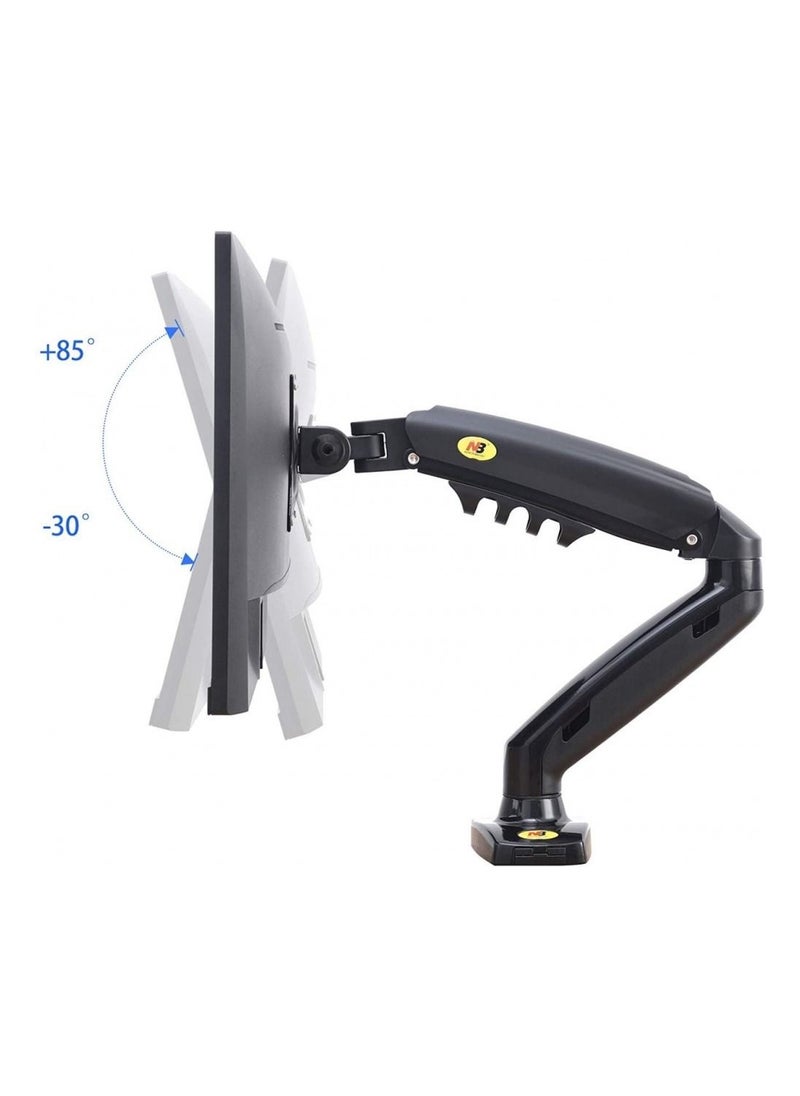 NB NORTH BAYOU - NB North Bayou Full Motion Swivel Arm Desktop Monitor Stand with Gas Spring for 17-30 inch Monitors (Within 4.4lbs to 20lbs) Computer Monitor Stand F80 - Image 1