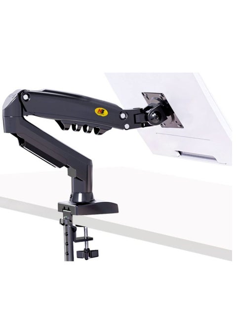 NB North Bayou Full Motion Swivel Arm Desktop Monitor Stand with Gas Spring for 17-30 inch Monitors (Within 4.4lbs to 20lbs) Computer Monitor Stand F80