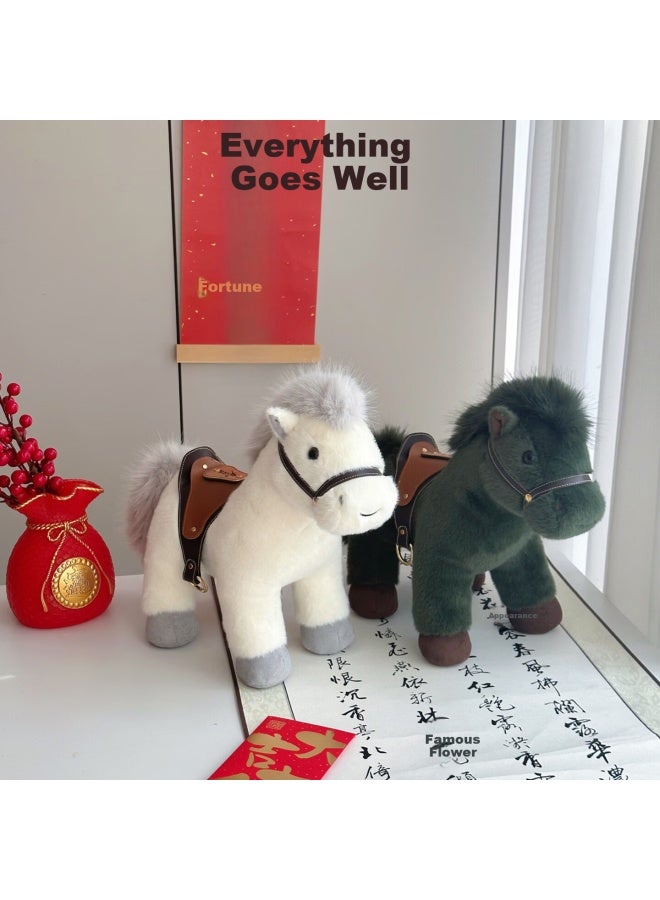 Weltston Plush Zodiac Year Of The Horse Doll Pillow Toy Birthday Gift For Girls Lucky Horse Plush Toy - Image 4