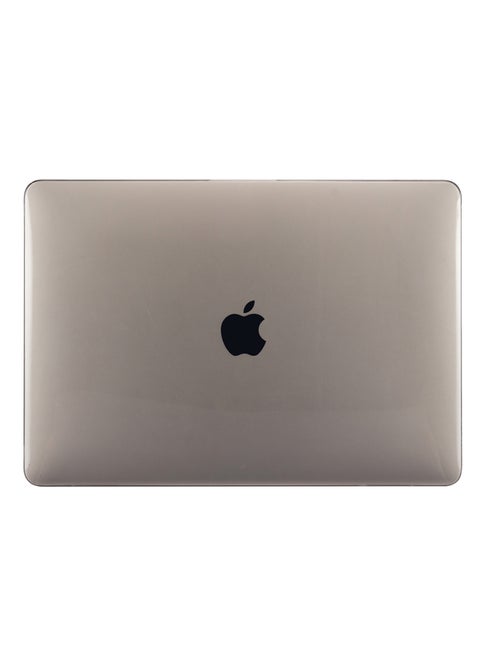 Crystal Designed Hard Case compatible with Macbook new air 13.6" Inch A2681 / A3113 - Grey