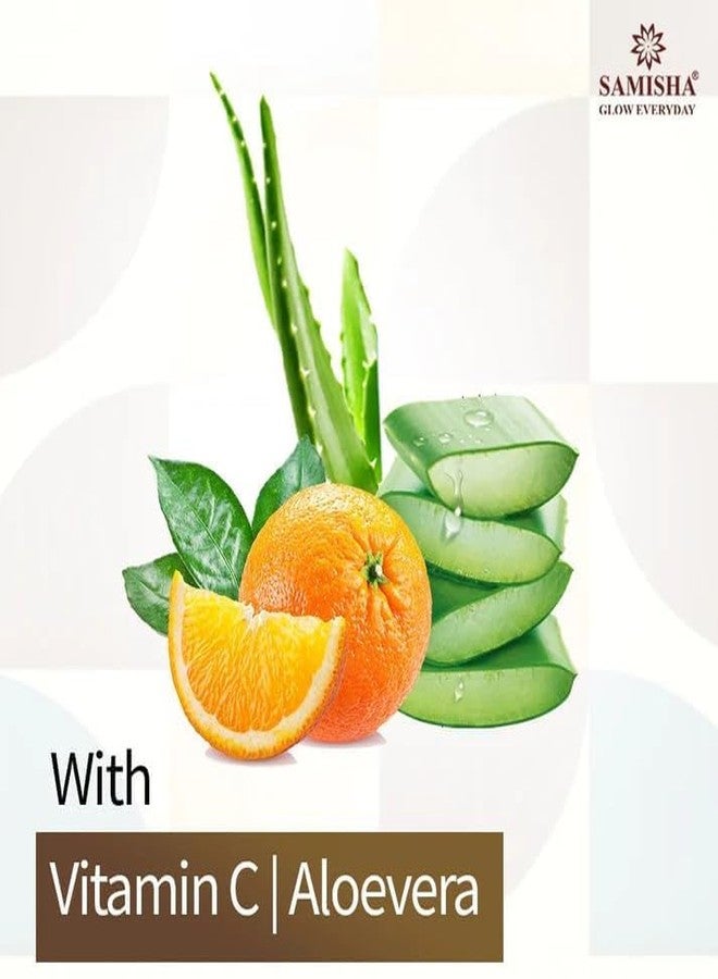 ساميشا جل استحمام ساميشا بفيتامين سي والصبار، غسول للجسم، جل استحمام للرجال والنساء | غسول للجسم للبشرة الجافة - غسول مبيض للجسم | غسول للجسم للرجال والنساء - خالٍ من البارابين - Image 4