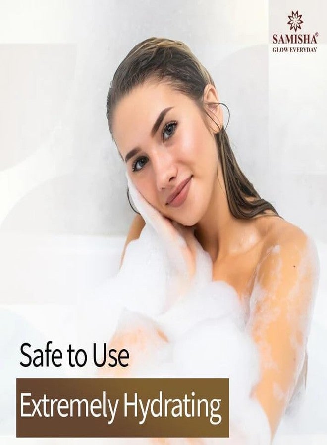 ساميشا جل استحمام ساميشا بفيتامين سي والصبار، غسول للجسم، جل استحمام للرجال والنساء | غسول للجسم للبشرة الجافة - غسول مبيض للجسم | غسول للجسم للرجال والنساء - خالٍ من البارابين - Image 5