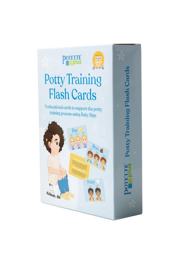 Kalencom Potette Plus Potty Training American Sign Language Flash Cards - 9 Educational Cards to Support The Potty Trainign Process Using Baby Sign - Image 3