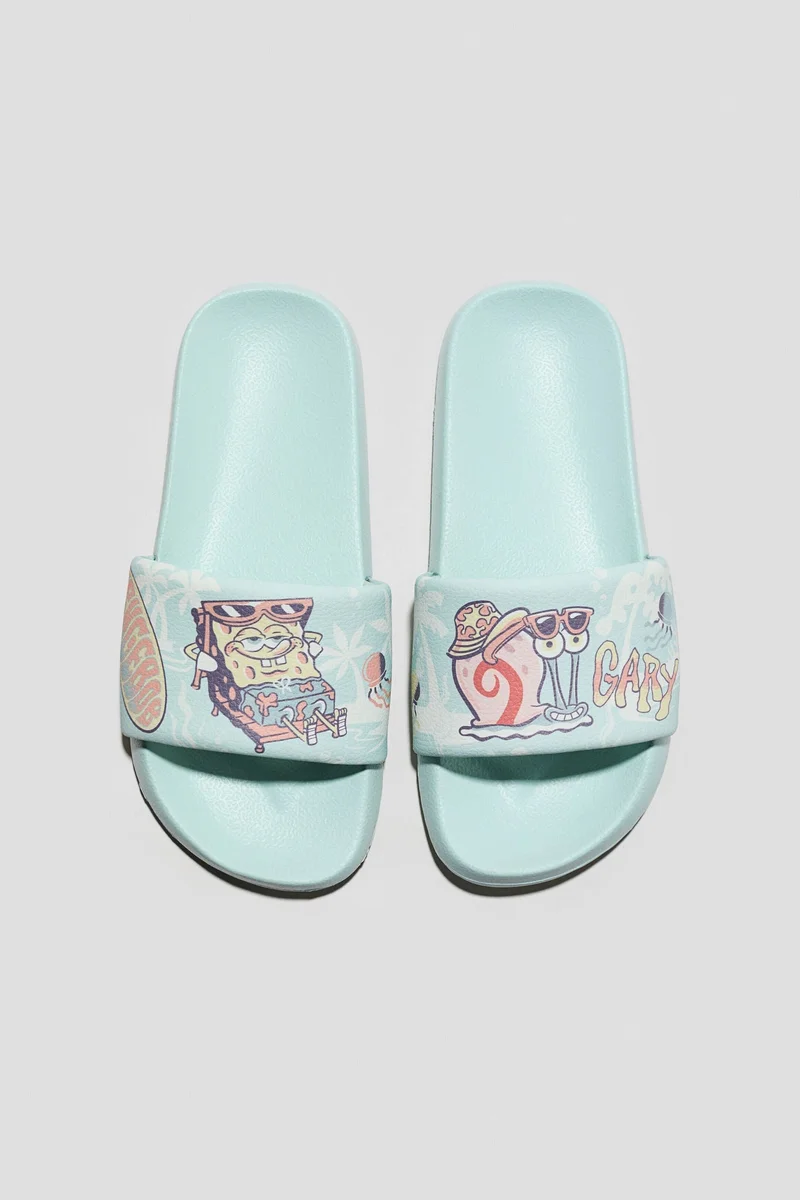 H&M Printed pool slides