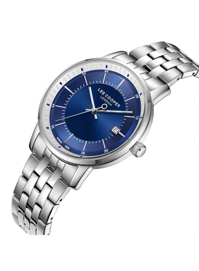 Lee Cooper ساعة معدنية أنالوج للرجال LC08164.390 - 40 مم - Image 2