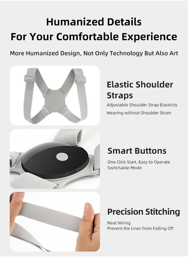 Generic - Upgraded Back Correction Strap Smart Posture Corrector for Women Men Kids - Image 1