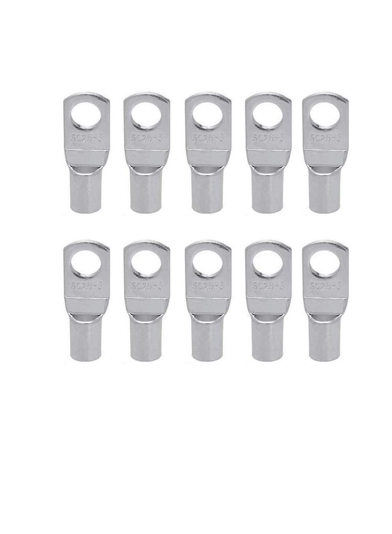 Copper Cable Lugs 10Pcs Set Wire Terminals Connector Cable lugs Ring Battery SC Terminals for Marine Solar Automotive Electric Home Applications etc Hole Size 16mm Cable Size 150 mm - Image 1