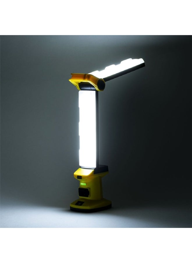 دورسي مصباح عمل ABS 4000 مللي أمبير مزدوج مرن قابل للطي مع باور بانك متعدد الألوان 33.12 × 8.37 × 10.82 سم 41-2638 - Image 3