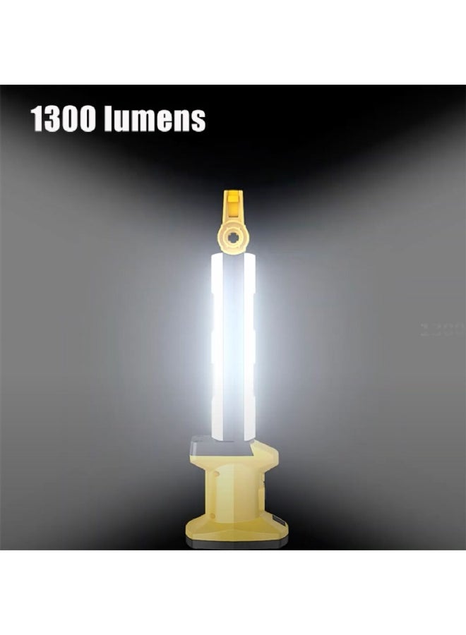 دورسي مصباح عمل ABS 4000 مللي أمبير مزدوج مرن قابل للطي مع باور بانك متعدد الألوان 33.12 × 8.37 × 10.82 سم 41-2638 - Image 2