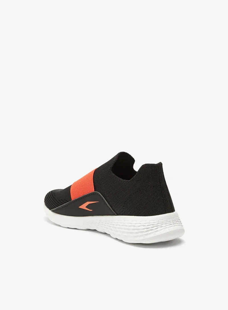 Dash Boys Textured Slip-On Sports Shoes