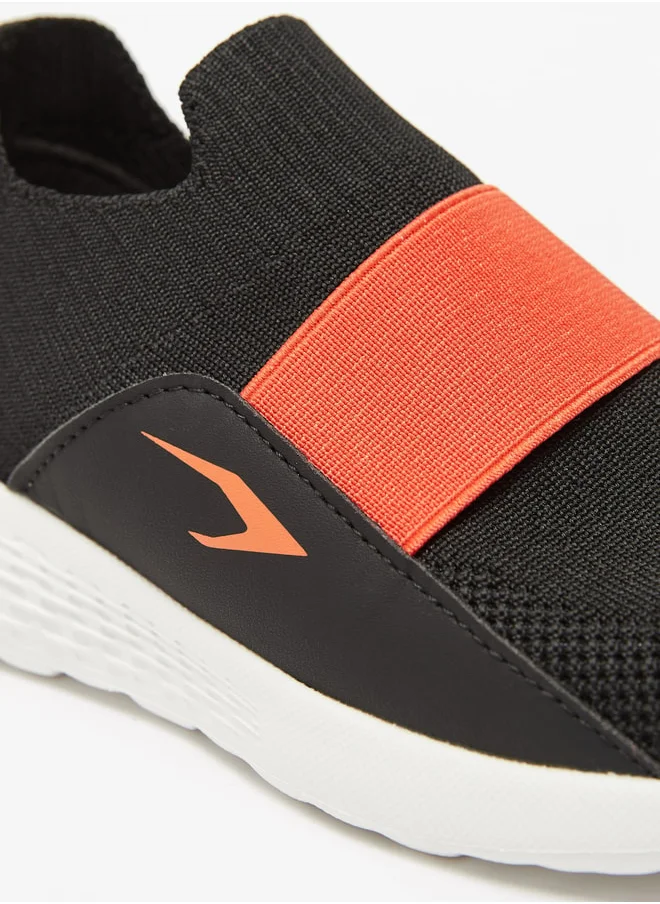 Dash Boys Textured Slip-On Sports Shoes