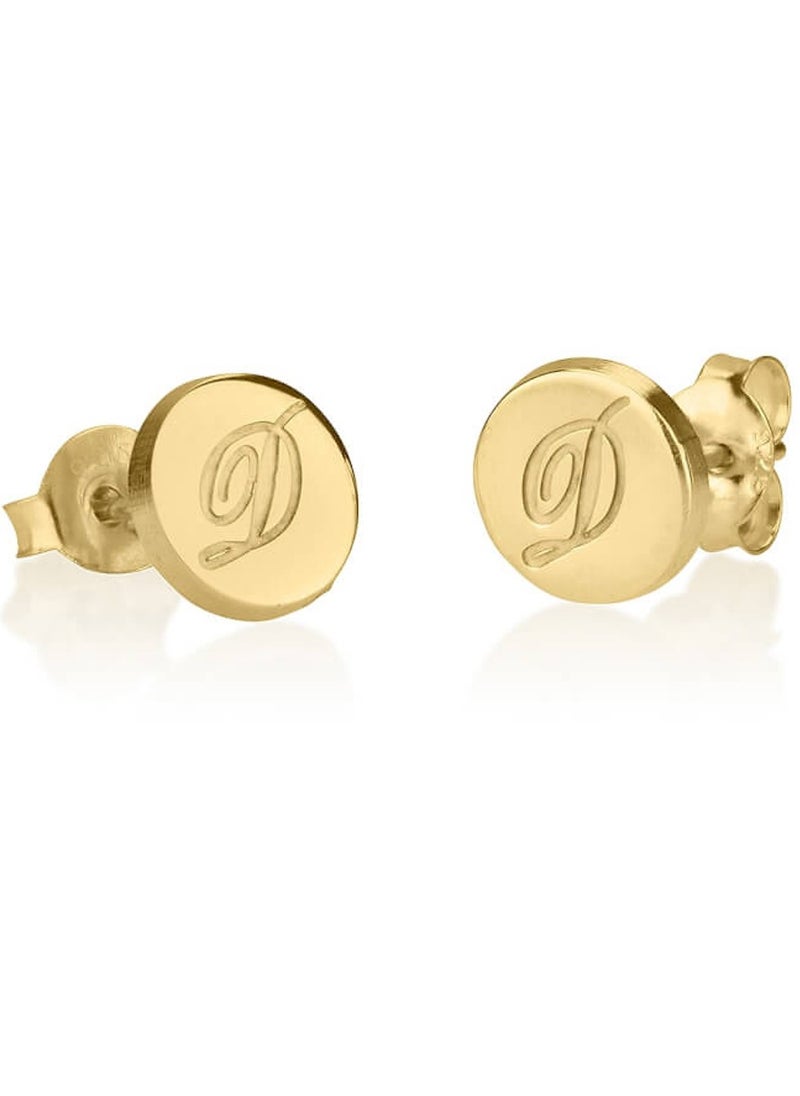 22KT Gold Personalized Initial Studs Earrings - FKJERN22KU6247 - pzsku/ZD0C966C31DA8BA2AABF9Z/45/_/1738073212/a62de7e9-3be8-4770-b747-4b97b4dedb71