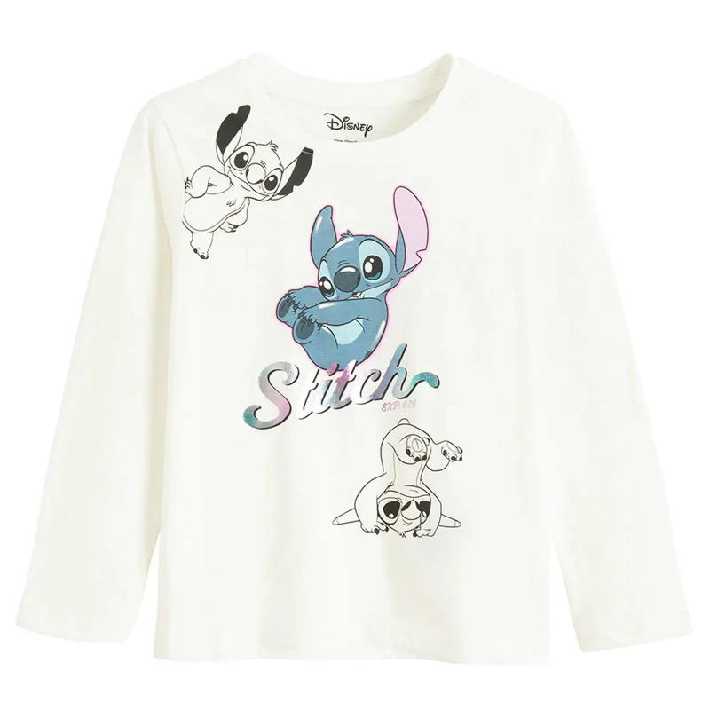 كول كلوب من سمييك LCG3210552 WHITE COTTON T-SHIRT L/S