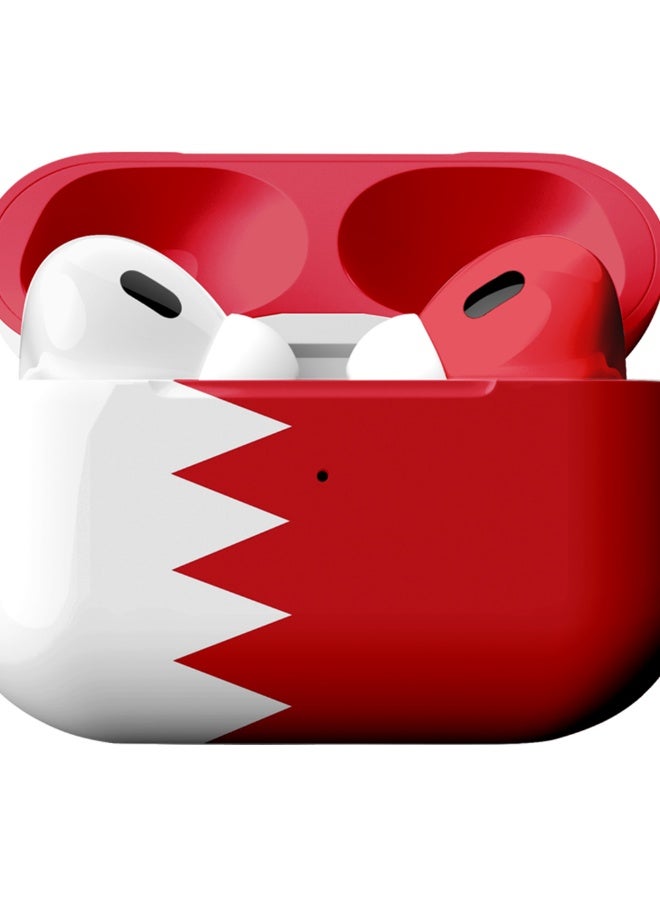 كرافت ميرلين كرافت - أبل إيربودز برو 3 مخصصة - علم البحرين - Image 2