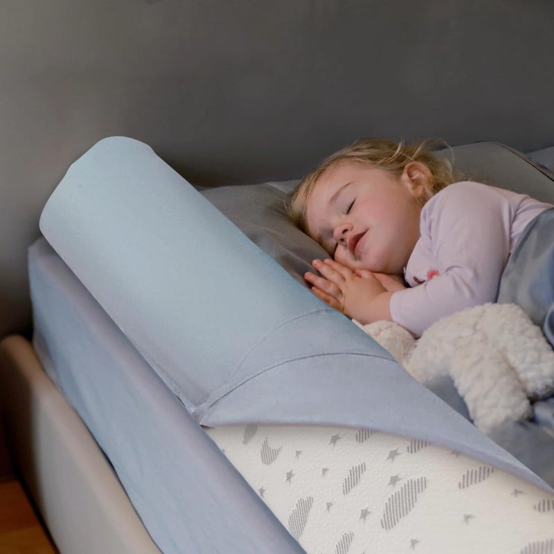 ComfyBumpy Bed Rail for Toddlers | Toddler Bed Rails with Washable Cover - Kids Foam Bed Rail Guard - Bed Barrier for Twin, King, Queen Bed [1-Pack] - Image 1