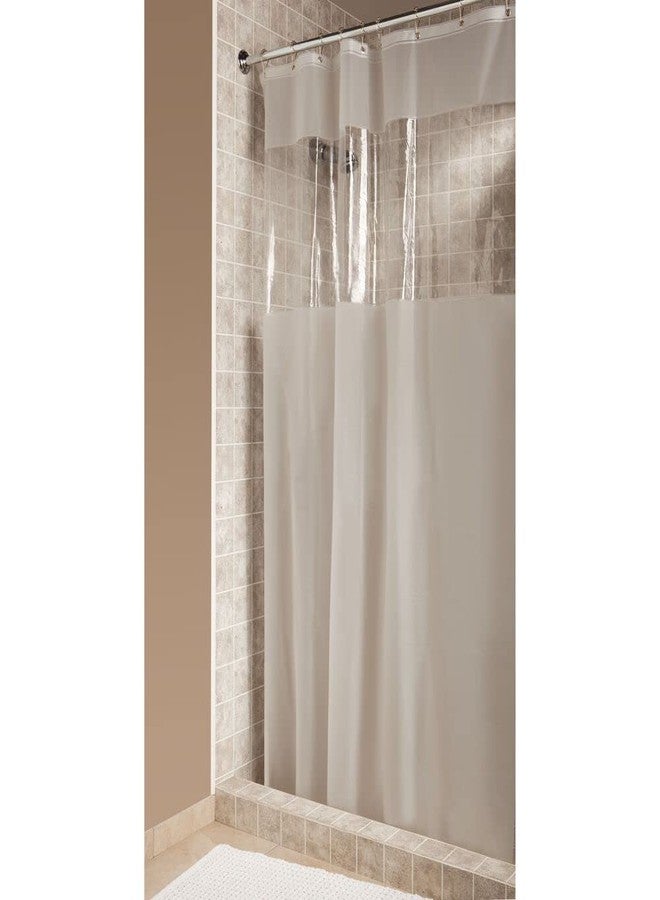 IDesign InterDesign 26680 Shower Curtain 72 in W X 72 in L X 1/4 in T Vinyl Clear - Image 2