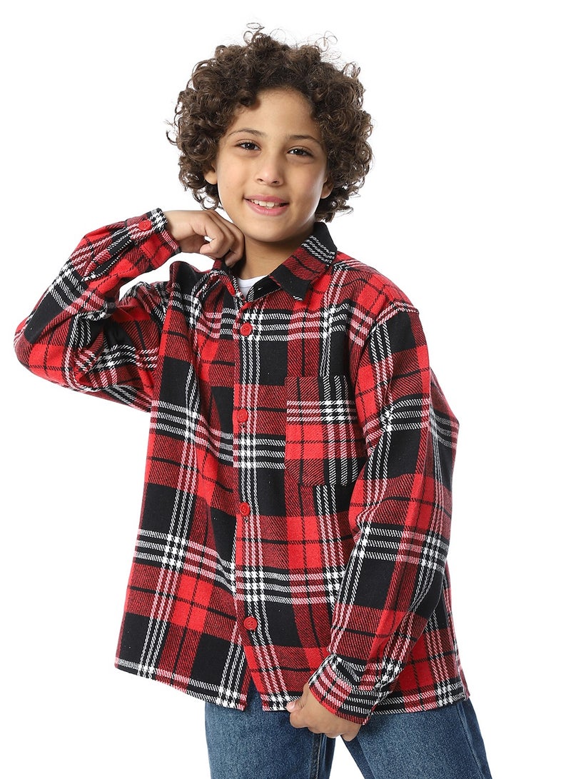 Master Jeans Boys Casual Long Sleeves Shirt - Image 2