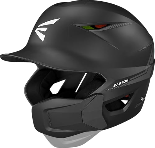Easton | Pro Max Batting Helmet with Multi-Adjust Jaw Guard | Baseball | Black | Medium/Large (6 5/8" - 7 1/4") - Image 5