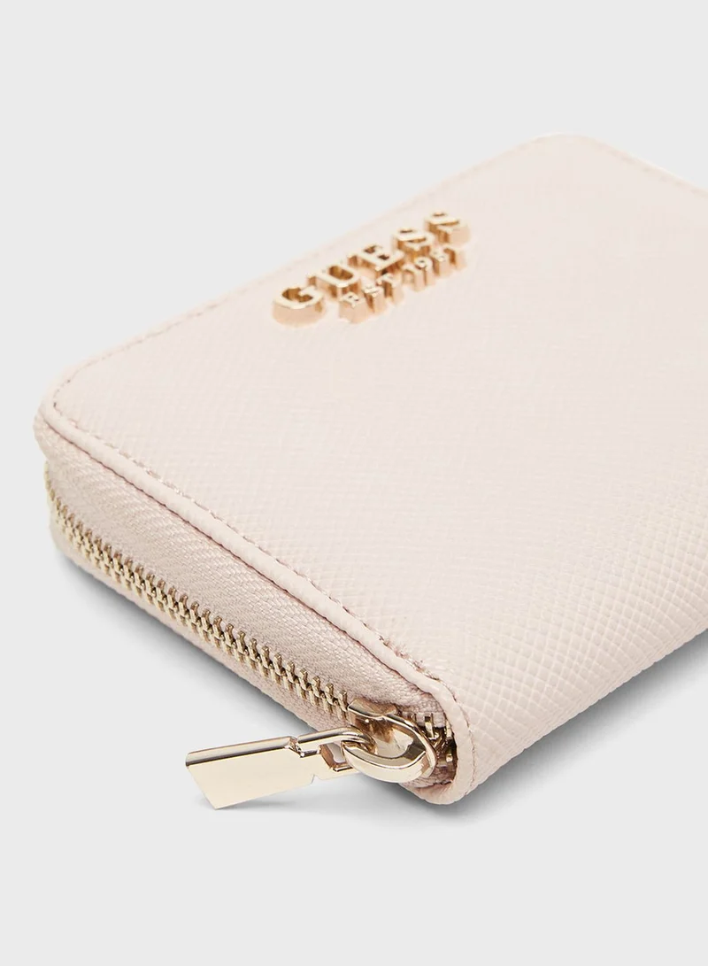 GUESS Laurel Small Zip-Around Wallet