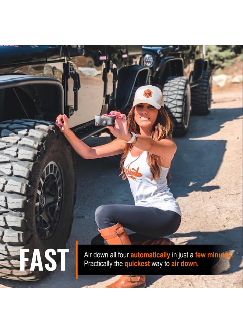 Staun Staun Tyre Deflators | The Australian Original Tire Deflator | Automatically Airdown Tires to 6-30 PSI  - Image 2