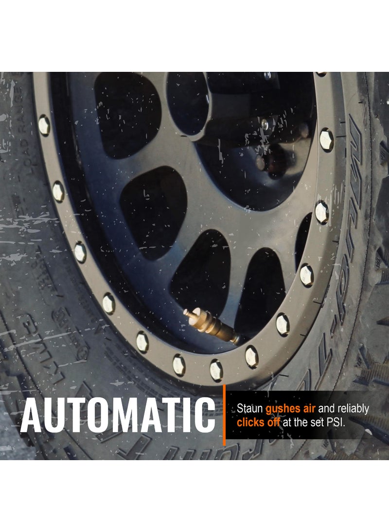 Staun Staun Tyre Deflators | The Australian Original Tire Deflator | Automatically Airdown Tires to 6-30 PSI  - Image 3