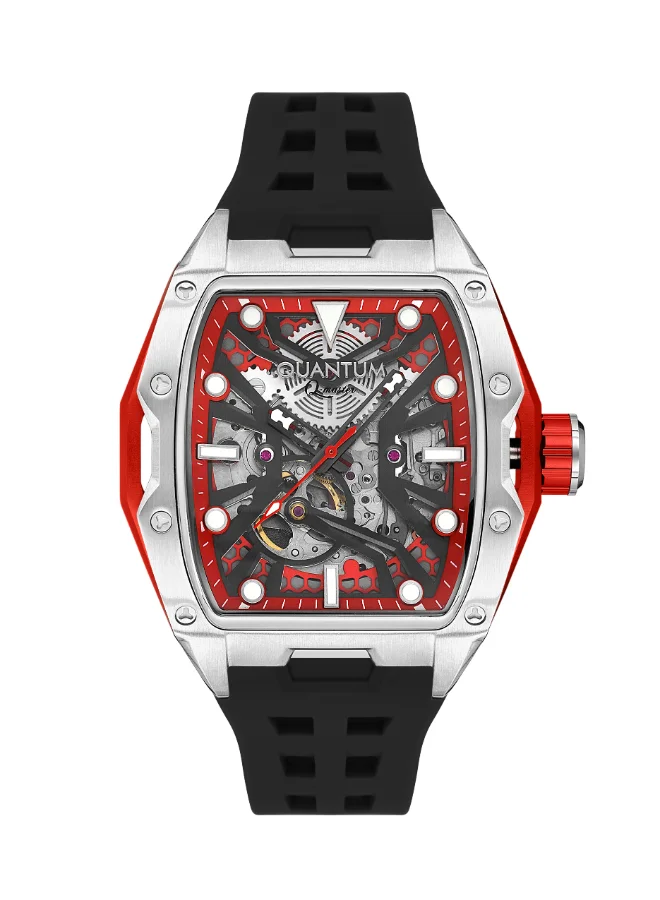 Quantum Men's Silicone Automatic Watch QMG1103.351 - 46.5 mm