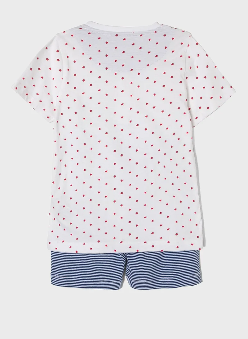 Zippy Kids Star Print Pyjama T-Shirt