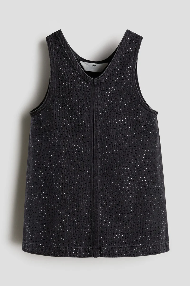 اتش اند ام Embellished Denim Dress