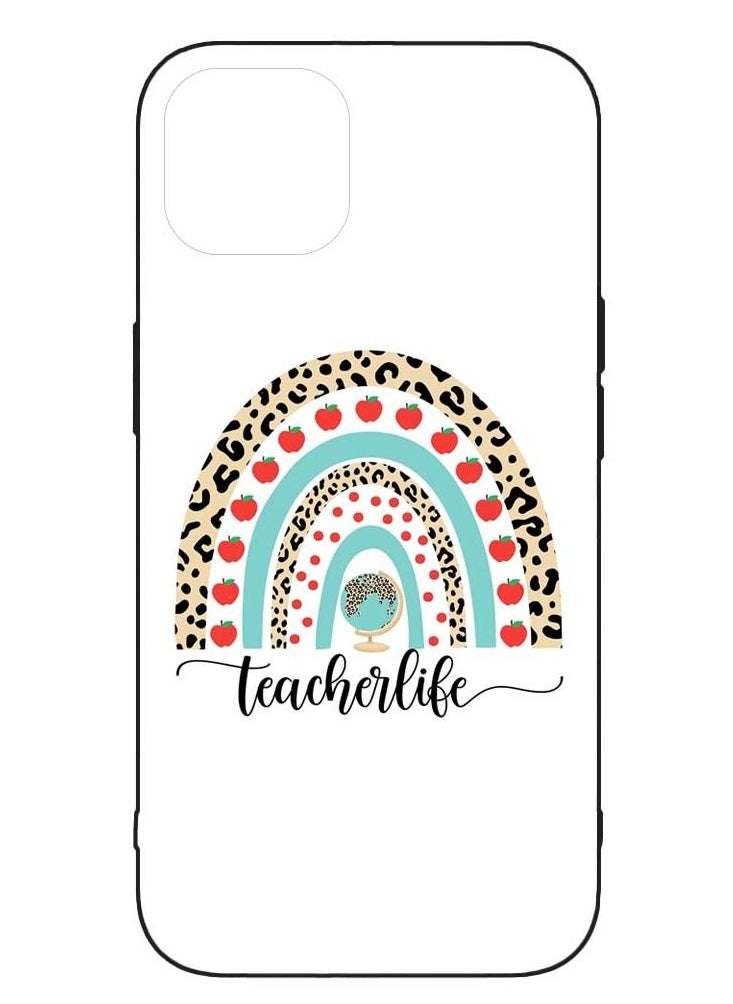 Service Zone Protective Printed Mobile Covers Teacher Life Happy Halloween For iPhone 12 Pro  - Image 1