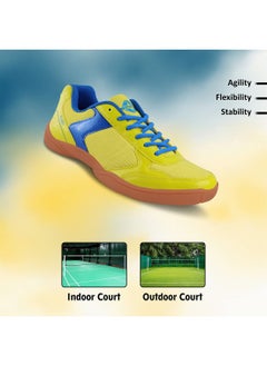 Nivia Flash Badminton Shoes | For Mens & Boys | Material Type : EVA, Mesh | Comfortable | Lace Up | Non-Marking Round Sole | Stability  - Image 4