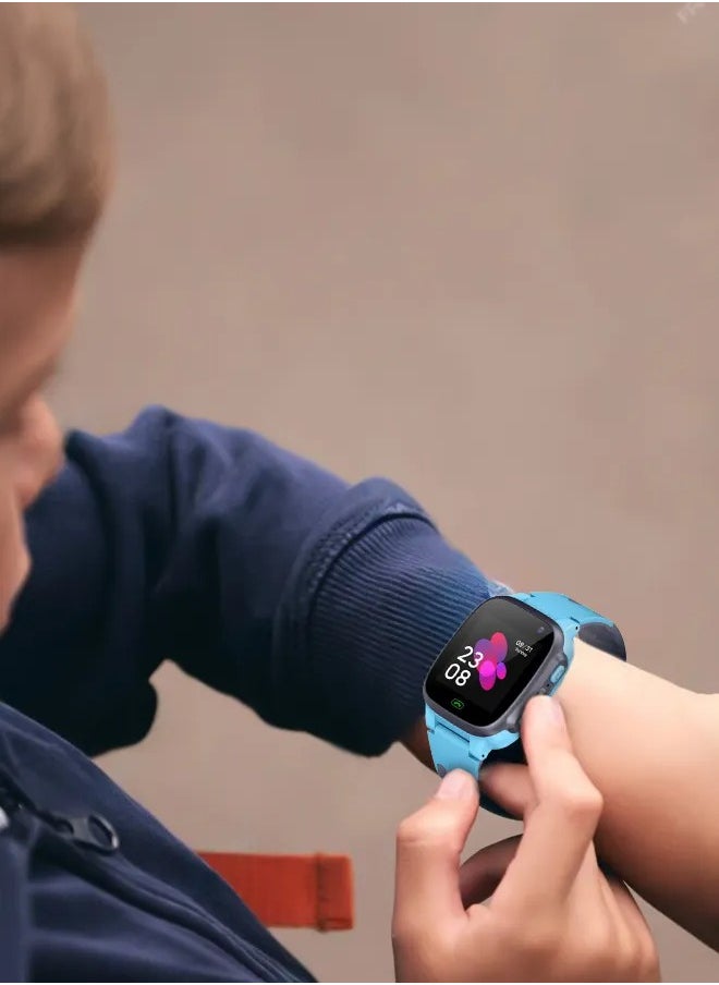 GREEN LION - Smart Watch for Kids with sim card slot and  and HD touch screen and voice chat and contact call and flashlight - Image 1