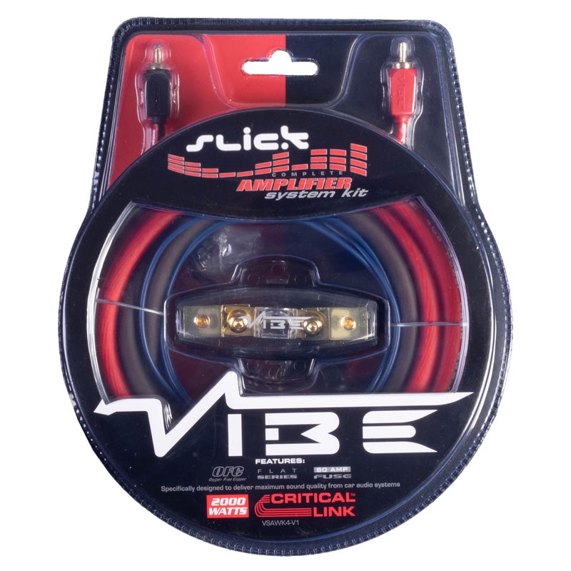 VIBE Audio Slick 2000 W System Car Wiring Kit - Image 2