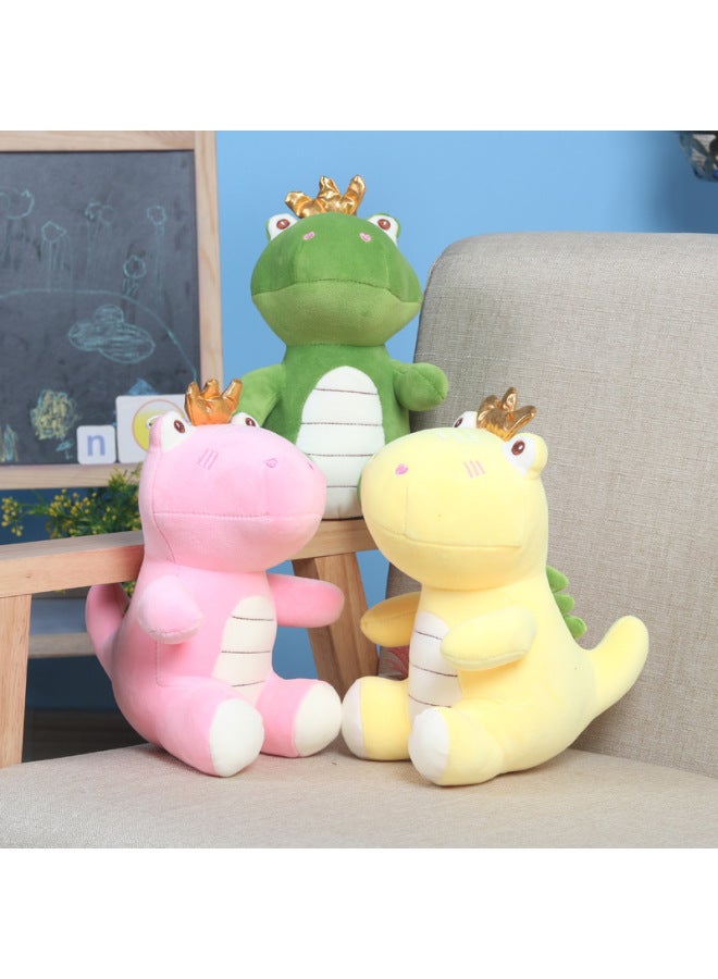 30cm Grab Machine Doll Wedding Throw Doll Doll Medium Plush Toy Push Activity Gift-Specifications:9inch [shipping For Orders Over 3 Pieces, Random Colors]-Color:Dark Green Lotus Leaf Caterpillar [33cm] - Image 4