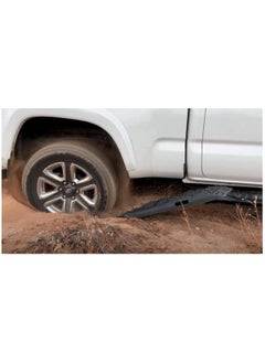 FIPKA Matar Off Road Traction Board New Recovery Traction Tracks Tire Ladder for Sand Snow Mud 4WD Recovery Traction Tracks Mat for 4X4 Offroad Sand Snow Mud Track Tire Ladder(Black)  - Image 2