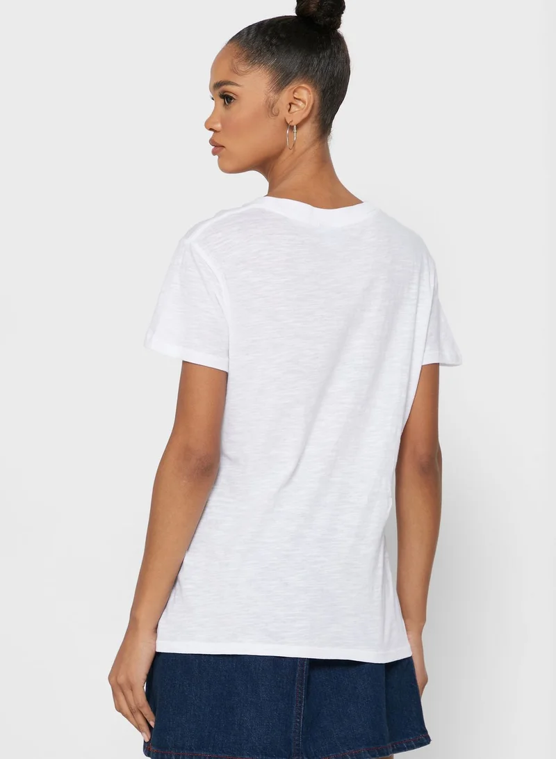 Cotton On Crew Neck Graphic T-Shirt