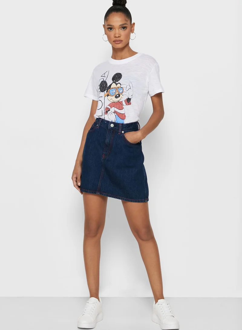 Cotton On Crew Neck Graphic T-Shirt